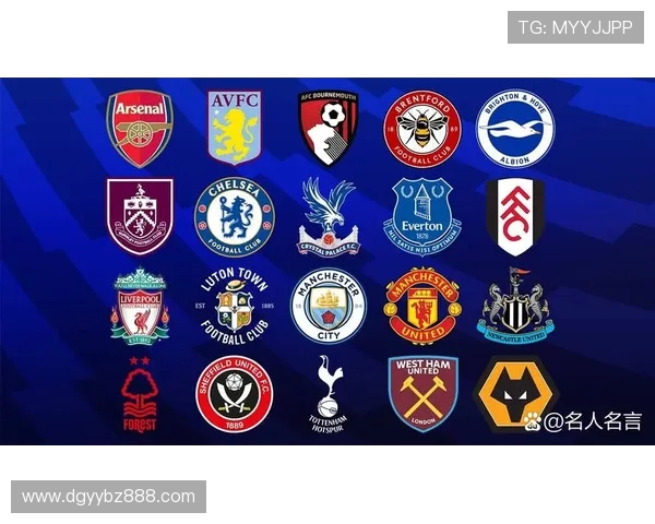 英超球队图标：英超球队的标志与品牌形象